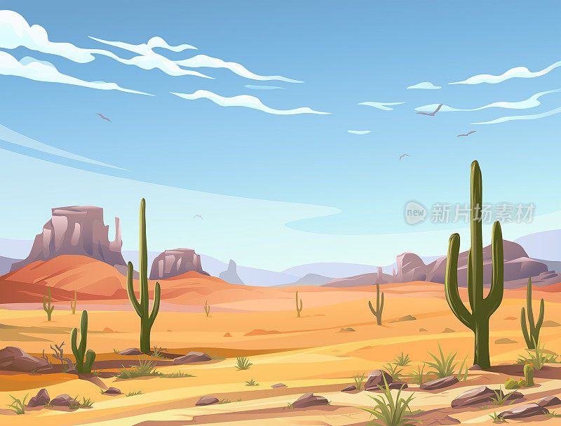 Tranquil Desert Scene